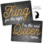 Prom Mix Plastic photo booth signs