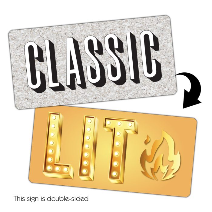 Prom Mix Plastic photo booth signs