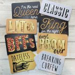 Prom Mix Plastic photo booth signs