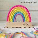 Personalized Yarn Rainbow Craft Kit - Image 9