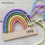 Personalized Yarn Rainbow Craft Kit - Image 5