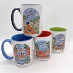 Sanford Florida Illustrated Coffee Mug