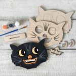 Vintage Pumpkin and Cat - Image 2