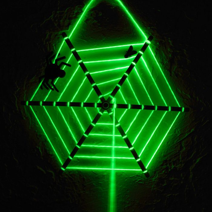 Glowing Spiderweb Halloween craft kit