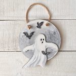 Full Moon Ghost Craft  – Halloween Craft Kit - Image 6