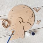 Full Moon Ghost Craft  – Halloween Craft Kit - Image 5