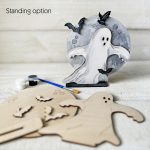 Full Moon Ghost Craft  – Halloween Craft Kit - Image 3