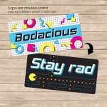 1980s Rad Party Mix - Set of 4 Photo Booth Signs - Image 5