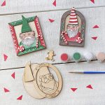 Gnome Portrait Frames - Holiday Craft Kit - Image 4
