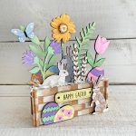 Easter Bunny & Flower Box - Craft Kit