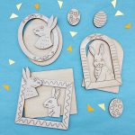 Bunny Portrait Frames - Spring Craft Kit - Image 3