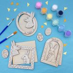 Bunny Portrait Frames - Spring Craft Kit - Image 5