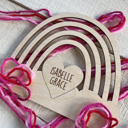 Valentine Rainbow Craft
