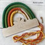 St Patrick Shamrock Rainbow Craft