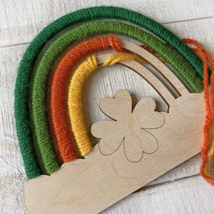 St Patrick Shamrock Rainbow Craft