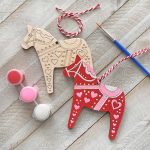Valentine's Day Dala Horse