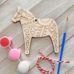 Valentine's Day Dala Horse