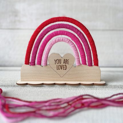 Valentine Rainbow Craft