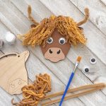 Highland Cow Craft