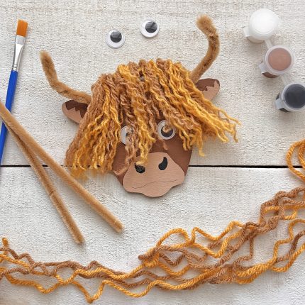 Highland Cow Craft