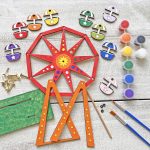 Spinning 3D Ferris Wheel - Craft Kit - Image 2