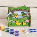 Ducks in a Pond Diorama Craft Kit - Image 3